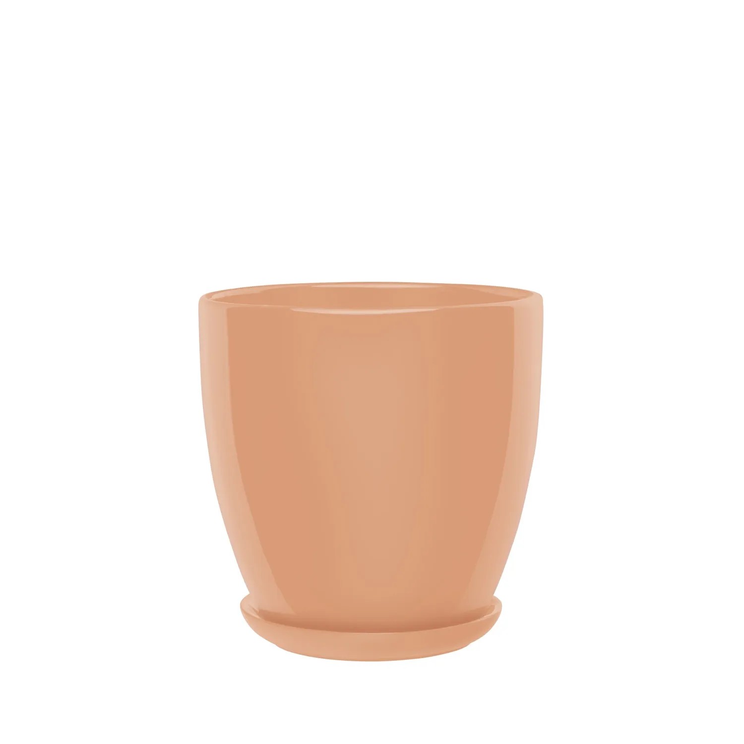Donica z podstawką Sofia jasny róż - 37 cm