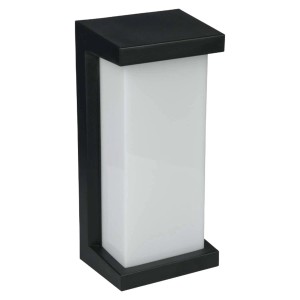 DPM Kinkiet zewnętrzny LED 10W 4000K 1000lm IP54 wys. 24cm czarny