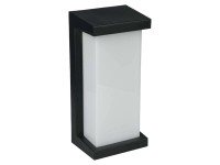 DPM Kinkiet zewnętrzny LED 10W 4000K 1000lm IP54 wys. 24cm czarny