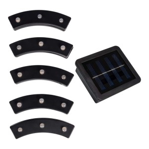 Eko-Light Lampa solarna POT 0,1W 3000K 2lm IP44 czarna