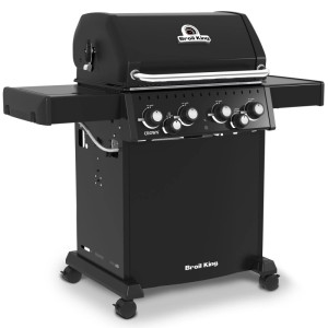 Broil King Grill gazowy CROWN 480 SHADOW 4+2-palnikowy 18,5 kW