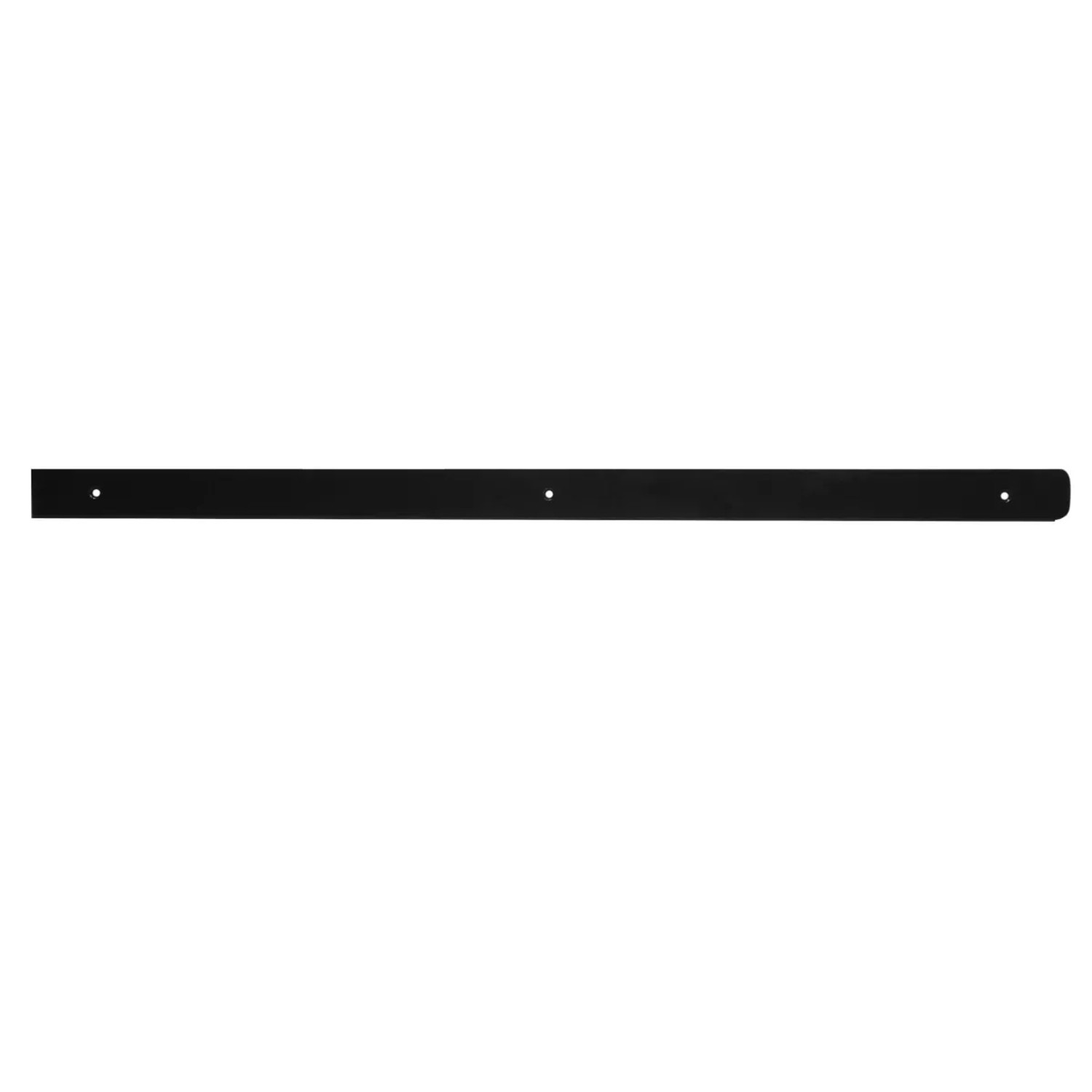 Listwa przyblatowa aluminiowa boczna lewa 3,8 cm x 60 cm czarna