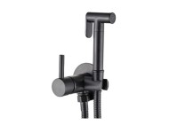 Invena Bateria bidetowa ścienna podtynkowa czarna Invena Bateria bidetowa ścienna podtynkowa czarna