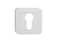 Metal-Bud Rozeta zaokrąglona na wkładkę nikiel szczotkowany