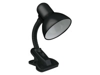 DPM Lampka biurkowa z klipsem 1xE27 40W czarna