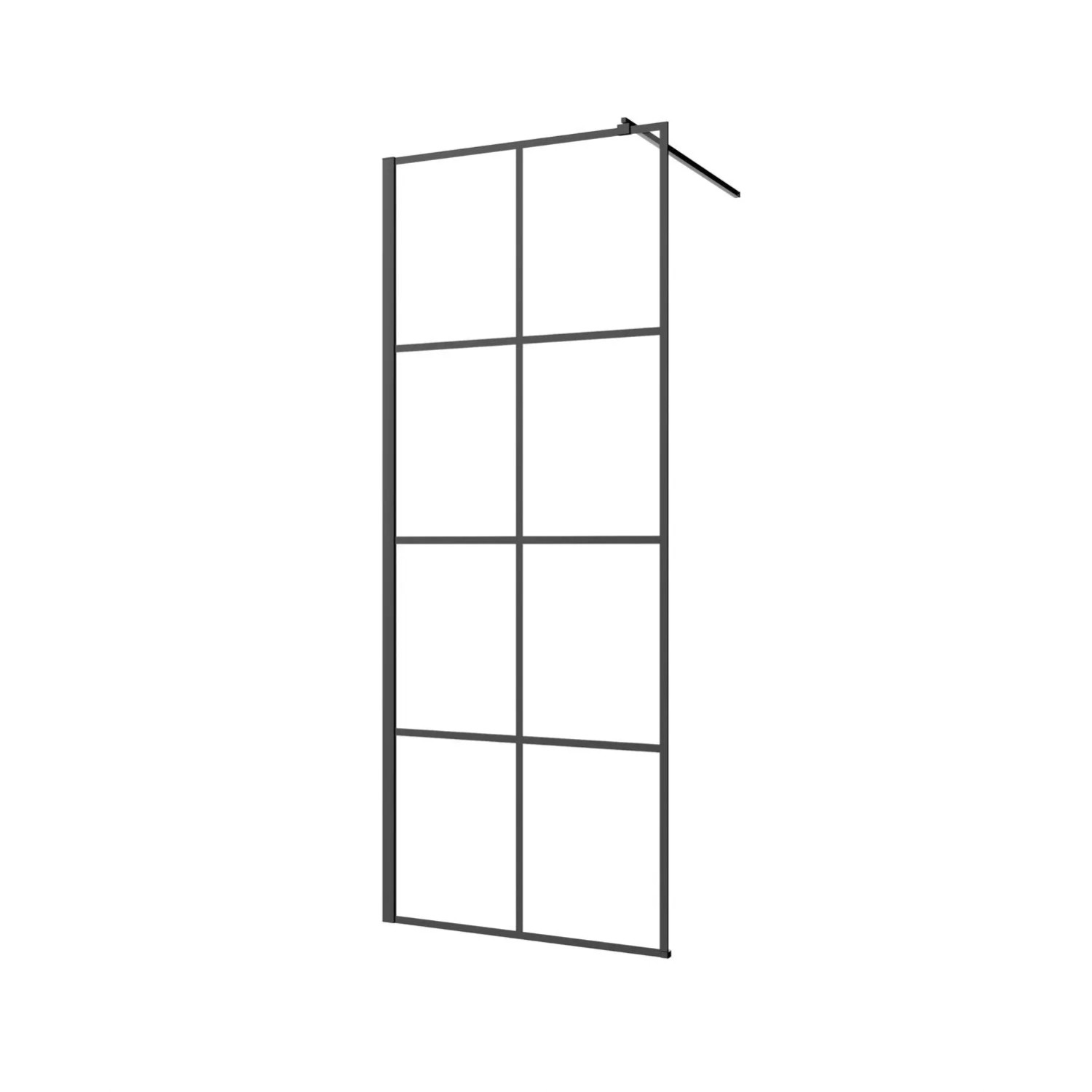 Invena Kabina prysznicowa walk-in geometria100x200 cm