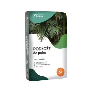 Worek ziemi do roślin zielonych, 5L. Idealny do palm.