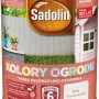 Farba do drewna Sadolin Kolory Ogrodu, Biały Skandynawski, do użytku zewnętrznego.