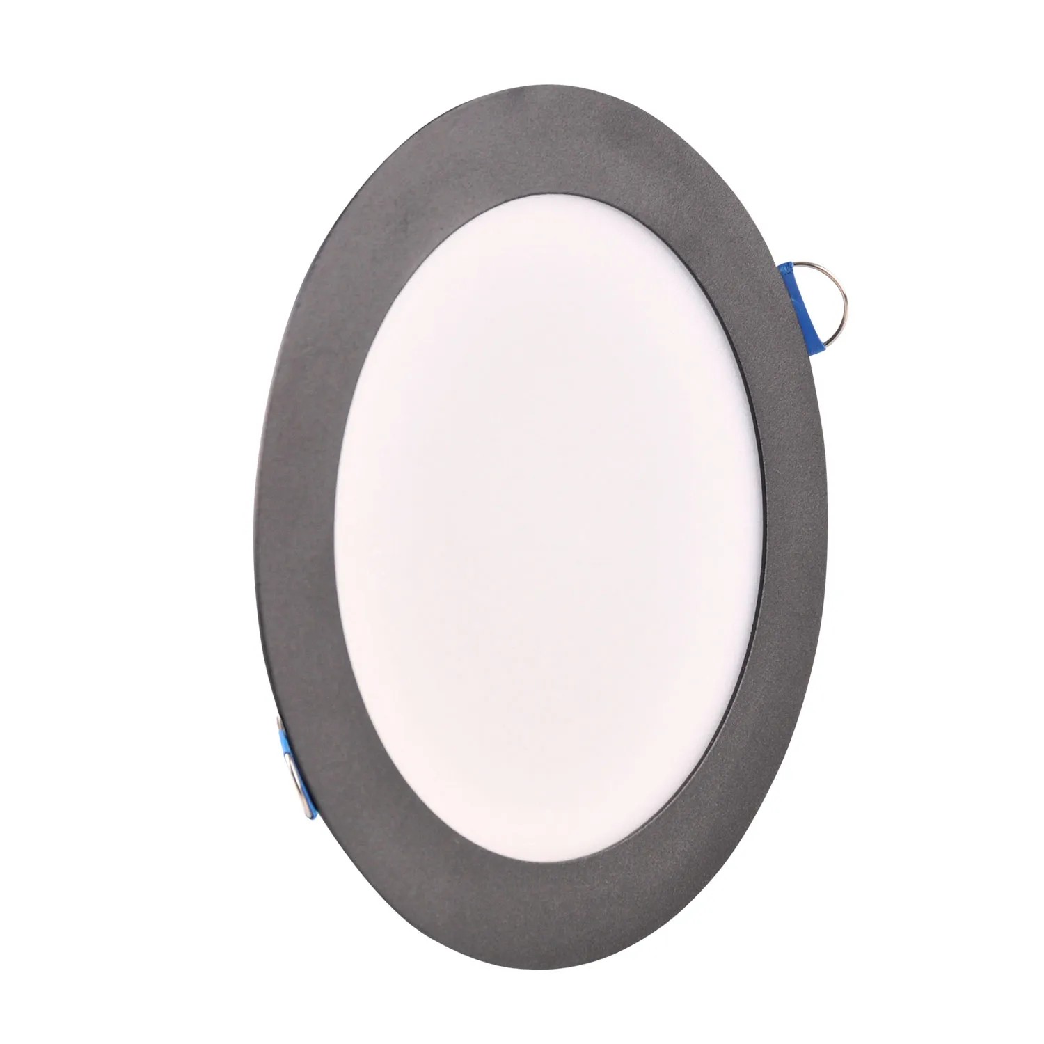 Goldlux Oprawa podtynkowa LED RIGEL R168 okrągła 10W czarna 1200lm z zasilaczem