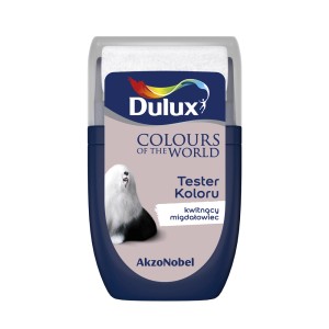 Tester koloru Dulux „t.b.t.”: Odcień koloru w kompaktowym opakowaniu do farb ściennych.