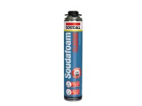 Soudal Pianka montażowa pistoletowa Soudafoam Classic 750 ml Soudal Pianka montażowa pistoletowa Soudafoam Classic 750 ml