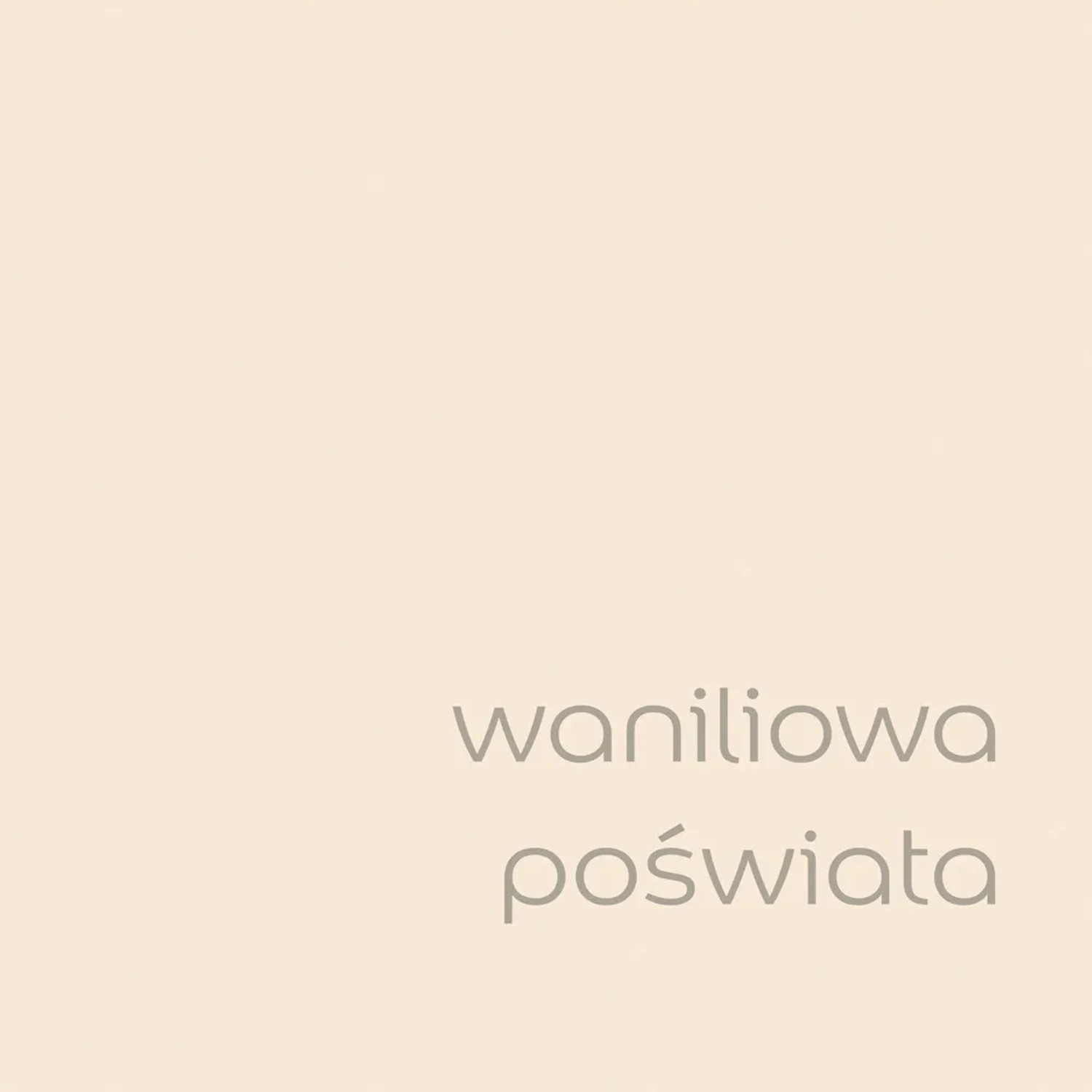 Próbka koloru t.b.t. do łazienki, odcień waniliowy