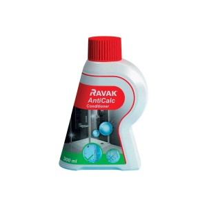 RAVAK AntiCalc Conditioner, środek do czyszczenia i pielęgnacji kabin prysznicowych i łazienek.