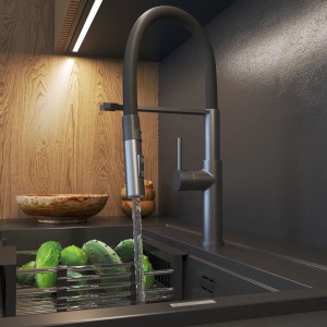 Granitan Bateria kuchenna elastyczna Soria gun grey