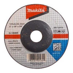 Tarcza tnąca Makita do szlifierek kątowych, średnica 125 mm.