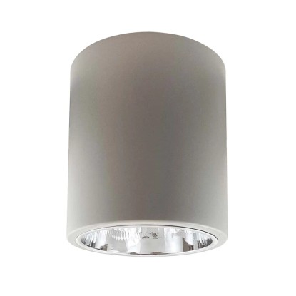 Sanico Oprawa JUPITER, szara 1x20W E27, śr. 13 cm