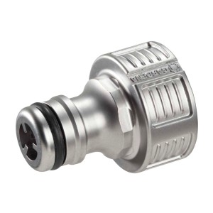 Gardena Premium Złącze kranowe, 21 mm (G 1/2''), metalowe, do podłączenia węża ogrodowego.