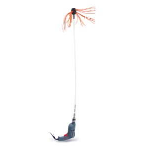 Zestaw do czyszczenia komina z nasadką do wiertarki do czyszczenia kominków i przewodów kominowych.