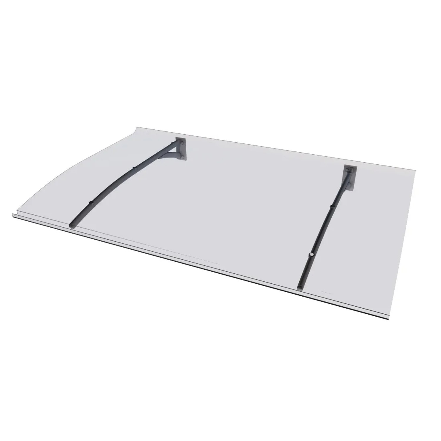 Gutta Zadaszenie Swing Secco 150x90x22 cm antracyt