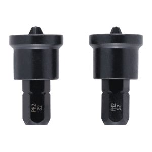 Zestaw bitów do płyt gipsowo-kartonowych Einhell, 2-częściowy, 25 mm, PH2, do wkrętaków i wkrętarek akumulatorowych.