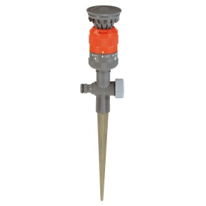 Zraszacz okrągły Gardena Comfort Vario na szpilce do nawadniania ogrodów do 225 m².