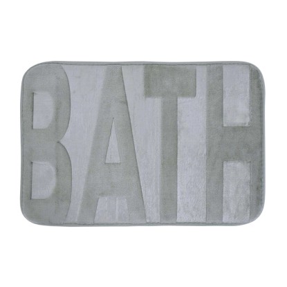 Dywanik łazienkowy Bath szary 60x40 cm