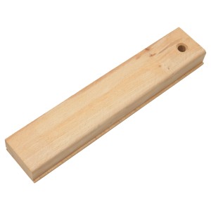 LUX Dobijak do paneli Laminat Classic z drewna bukowego, długość 300 mm, do układania paneli.