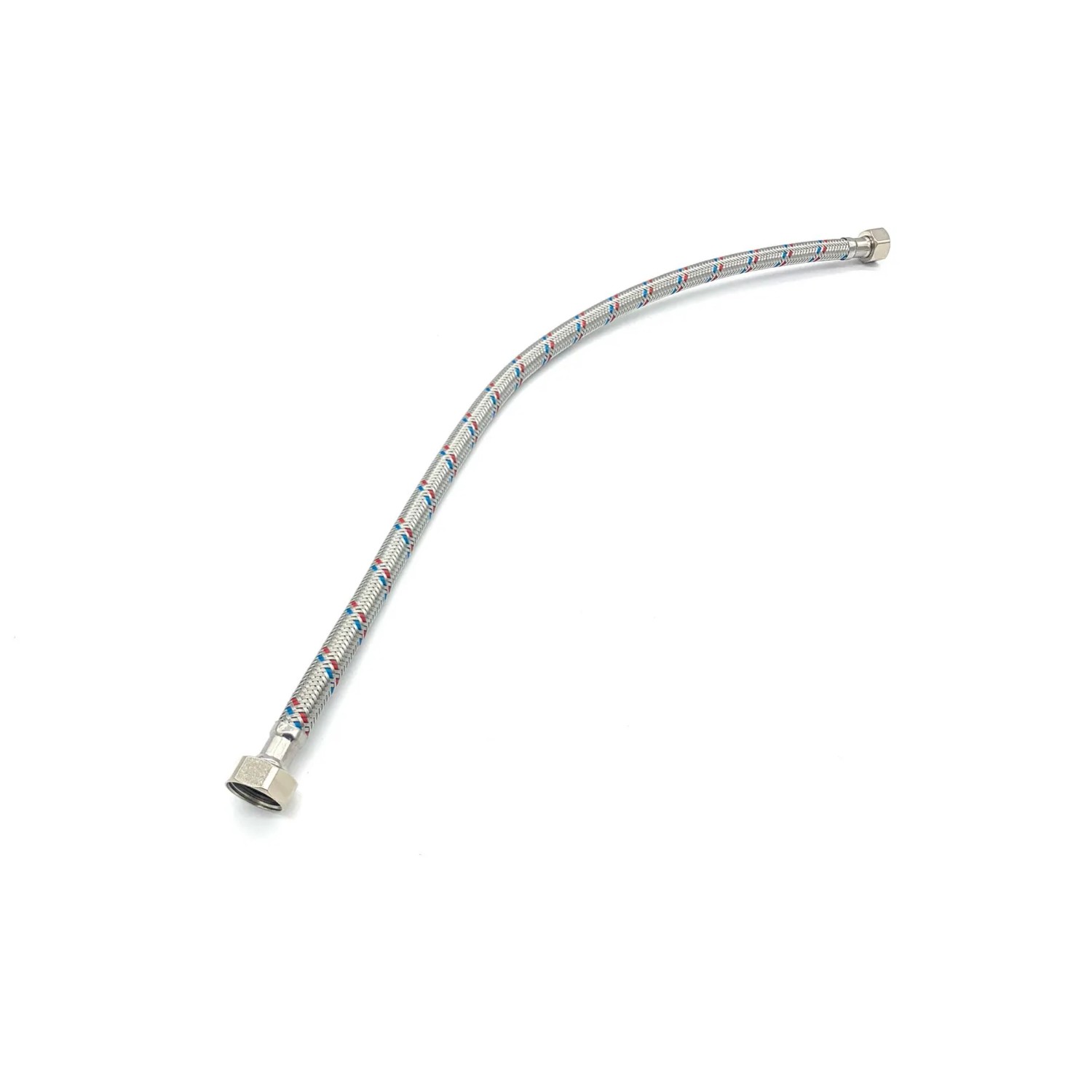 Fluvius Wężyk nierdzewny 1/2 x 3/8 L50 ww