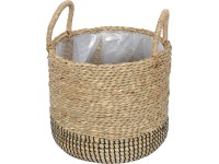 Kosz Seagrass trawa morska brąz-czerń - śr. 36 cm