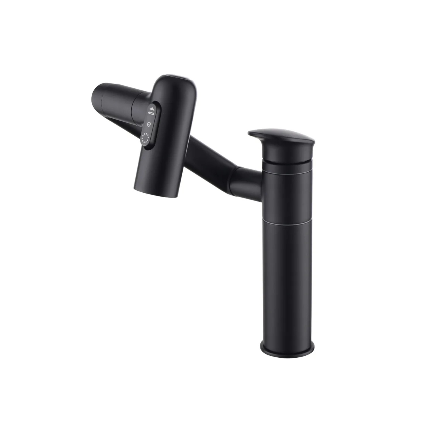 EVG Bateria umywalkowa łamana 3f czarna