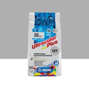 Opakowanie fugi do płytek Ultracolor Plus, kolor 127, worek 5 kg.