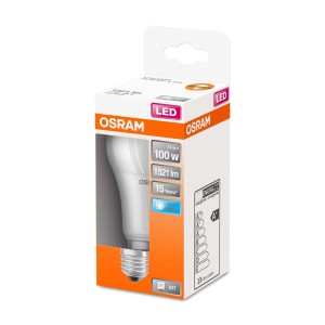 Żarówka LED OSRAM E27, 13W, w opakowaniu. Energooszczędna żarówka LED do użytku wewnętrznego.