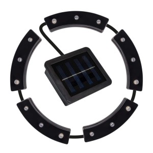 Eko-Light Lampa solarna POT 0,1W 3000K 2lm IP44 czarna