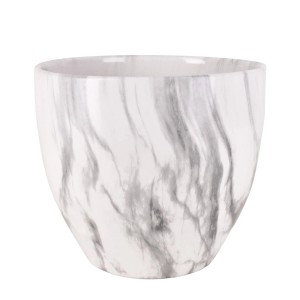 Osłonka Gaja jasny marmur L - 25 cm