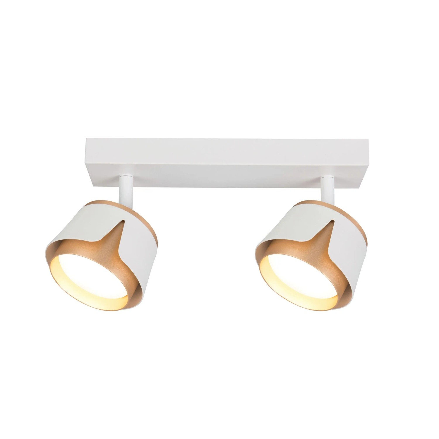 DPM Lampa punktowa 2xGX53 max. 35W biało-złota