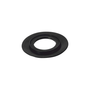Czarna uszczelka gumowa t.b.t. do różnych zastosowań.