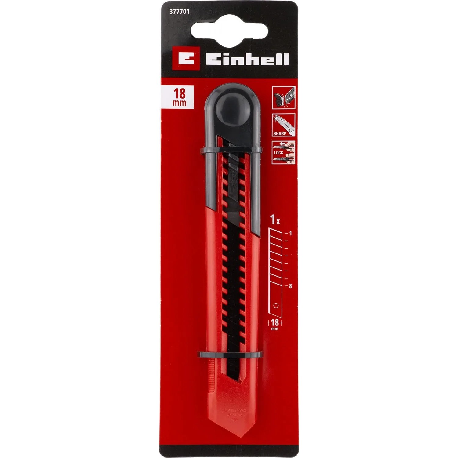 Einhell Nóż z ostrzem łamanym 18 mm