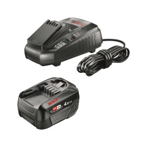 Bosch Power4All Zestaw startowy: Akumulator 18V (4Ah) z ładowarką.
