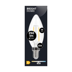 t.b.t. Żarówka LED E14, 2W, 250 lumenów, 4000K, neutralna biel.