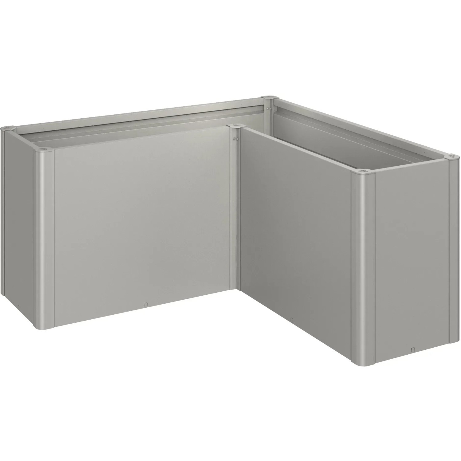 Biohort Kwietnik Belvedere Maxi L150 kwarcowo-szary metalik - 152 x 152 x 77 cm