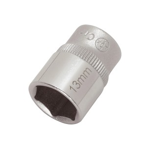 Nasadka LUX, sześciokątna, 13 mm, napęd 6,3 mm, stal chromowo-wanadowa.