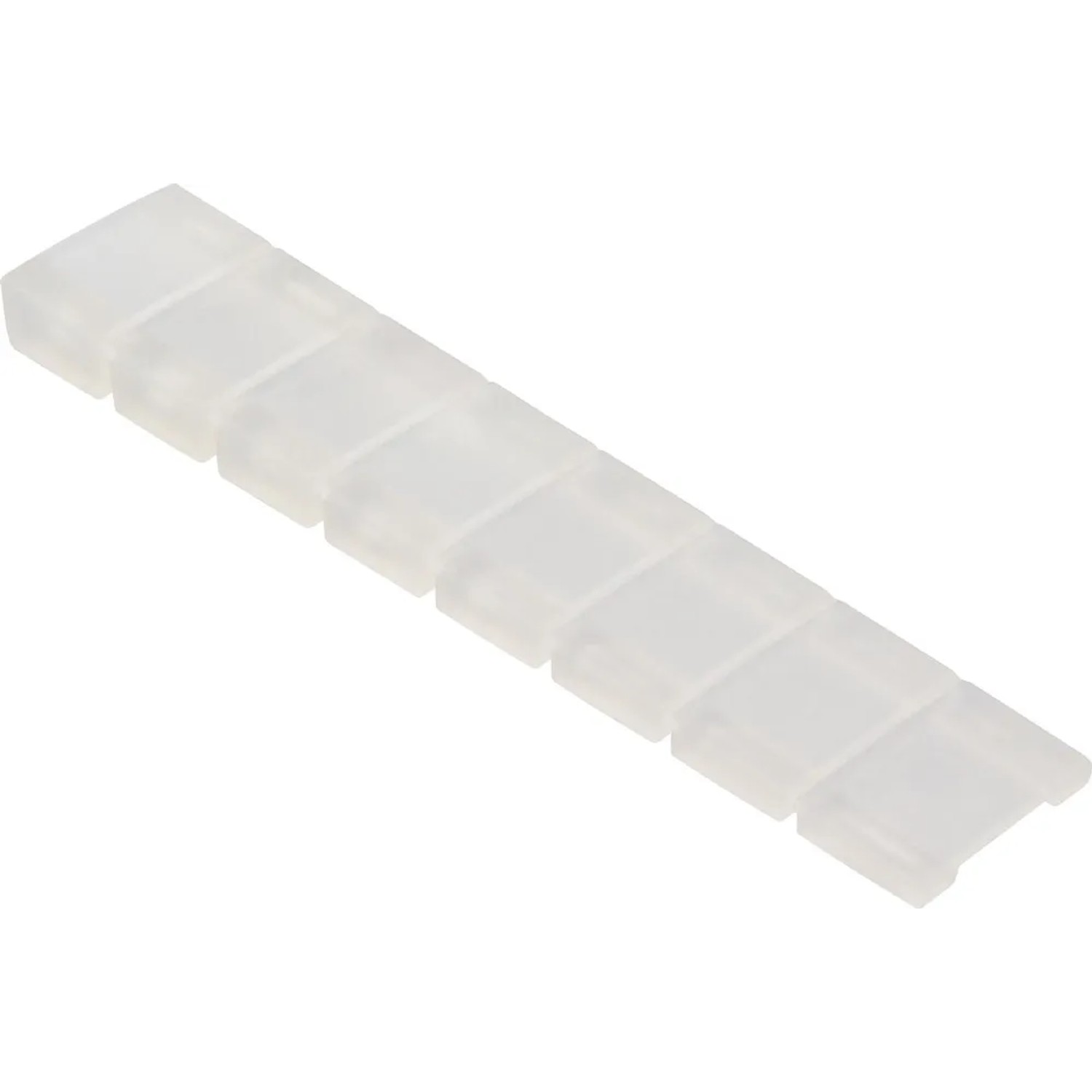Metro Kliny plastikowe pod meble transparentne 8 x 20 x 100 mm 4 szt.