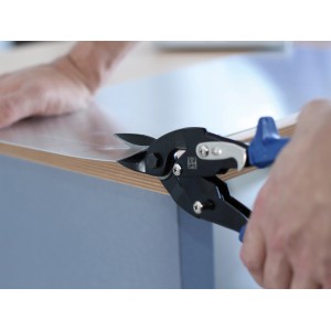 Nożyce do blachy LUX Classic, lewe, 240 mm, tną blachę.