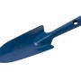 Niebieska łopatka ręczna LUX Classic, 20 cm, stalowa z otworem do zawieszania, do prac ogrodowych.