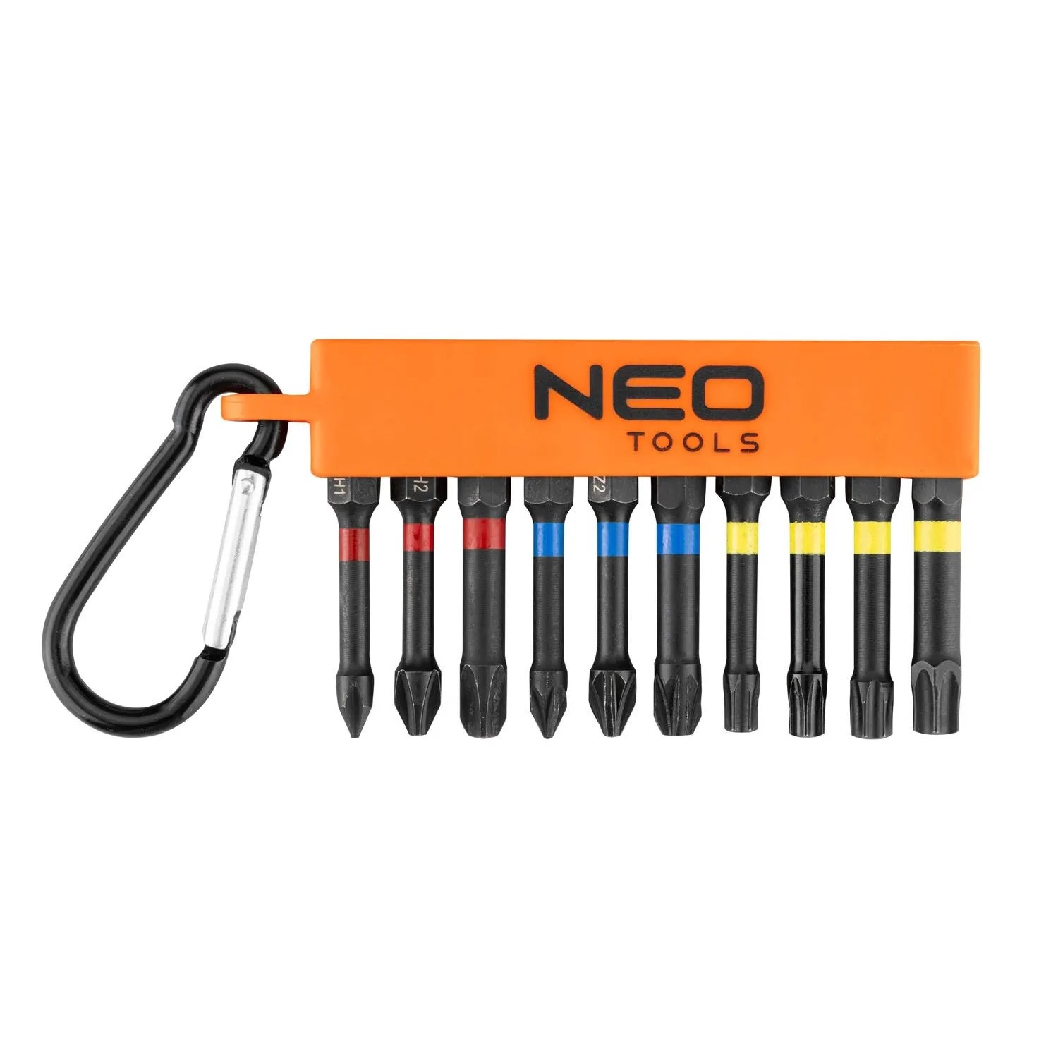 Neo Tools Zestaw bitów udarowych - 10 szt.