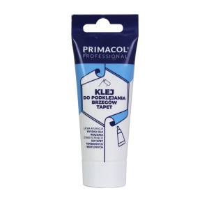 Klej do tapet w tubce, do podklejania brzegów, marka Primacol Professional.