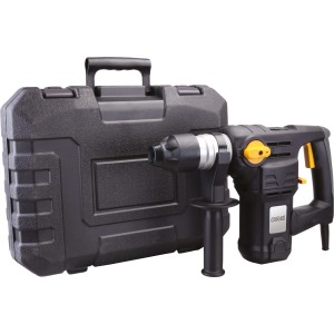 Młotowiertarka CMI 1500 W z walizką. Wiertarka udarowa do kamienia i betonu.