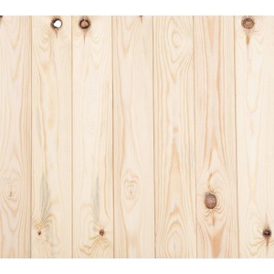 Jasne drewniane panele z kategorii Boazeria. Widoczny naturalny rysunek drewna.