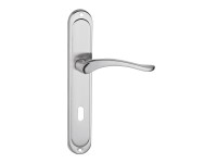 Klamka z szyldem Nicole nikiel szczotkowany