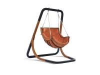 Fotel wiszący ALPHA 1 ze stelażem terracotta Fotel wiszący ALPHA 1 ze stelażem terracotta